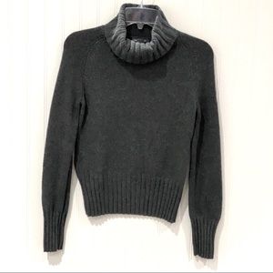 Gap Charcoal Gray Turtleneck Sweater